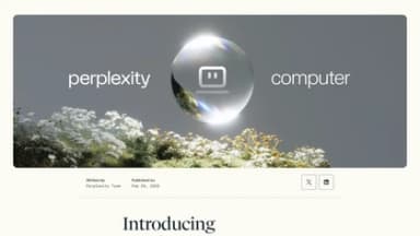 Perplexity Computer
