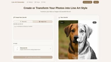 Line Art Generator