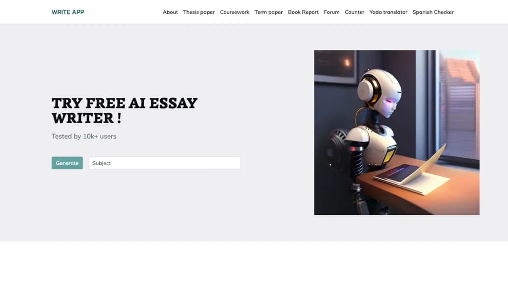 Writeapp.co
