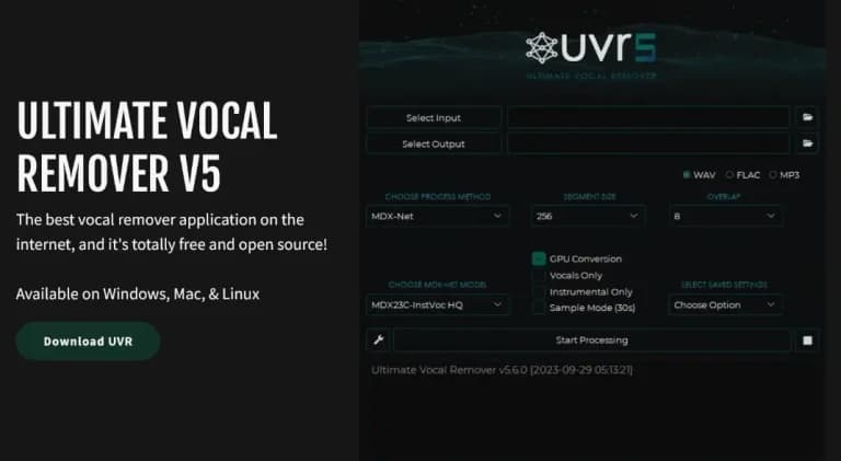 Ultimate Vocal Remover