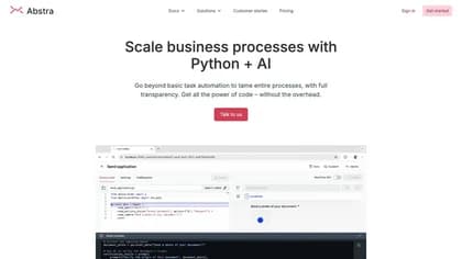Abstra workflows