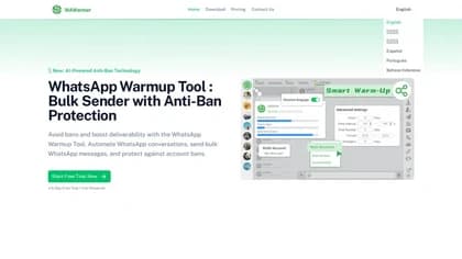 WhatsApp Warmup Tool