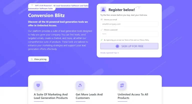 Conversion Blitz