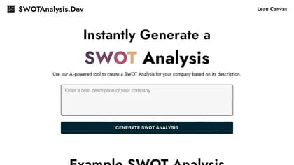 SWOT Analysis