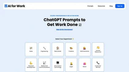 Ai for Work