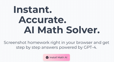 Math AI