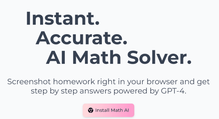 Math AI