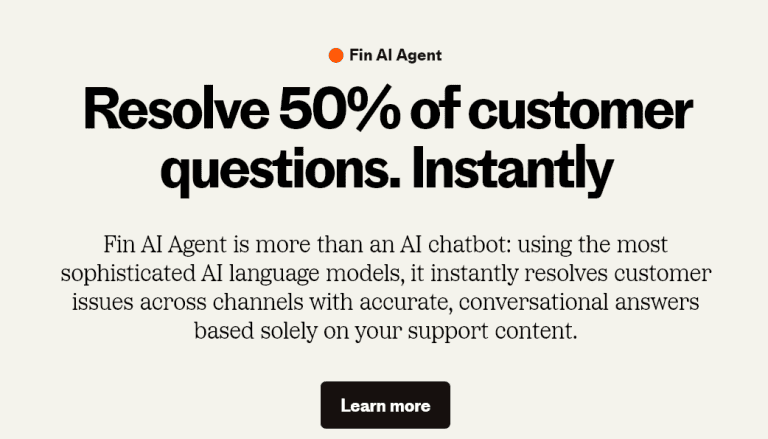 Intercom Fin AI