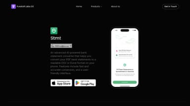 Stmt: Bank Statement Converter