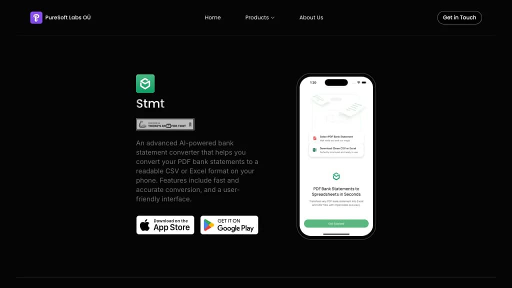 Stmt: Bank Statement Converter