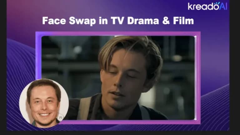 KreadoAI Video Face Swap
