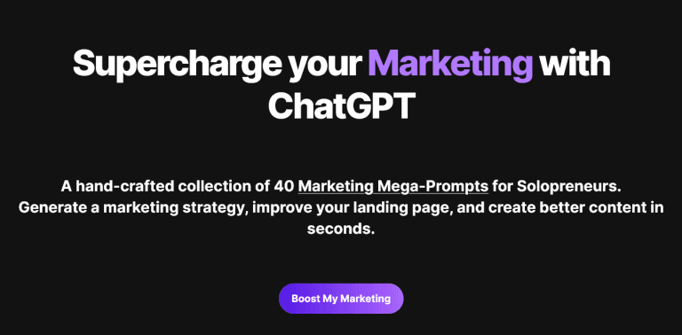 Marketing Mega-Prompts