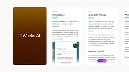 2 Weeks AI