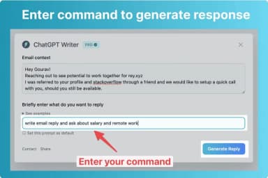 ChatGPT Writer
