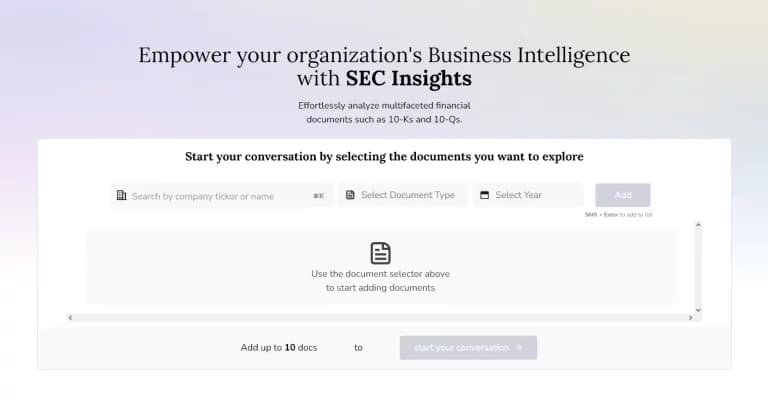 SEC Insights AI