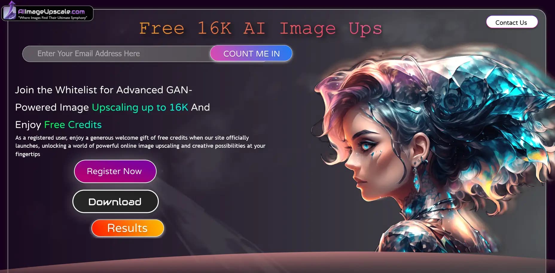 AI Powered Image Upscaler