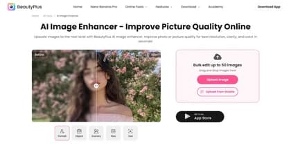 BeautyPlus Image Enhancer