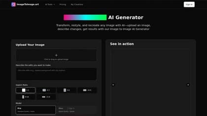Image to Image AI Generator