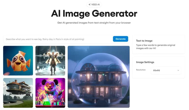 VEED AI Image Generator