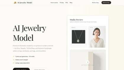 AI Jewellery Model