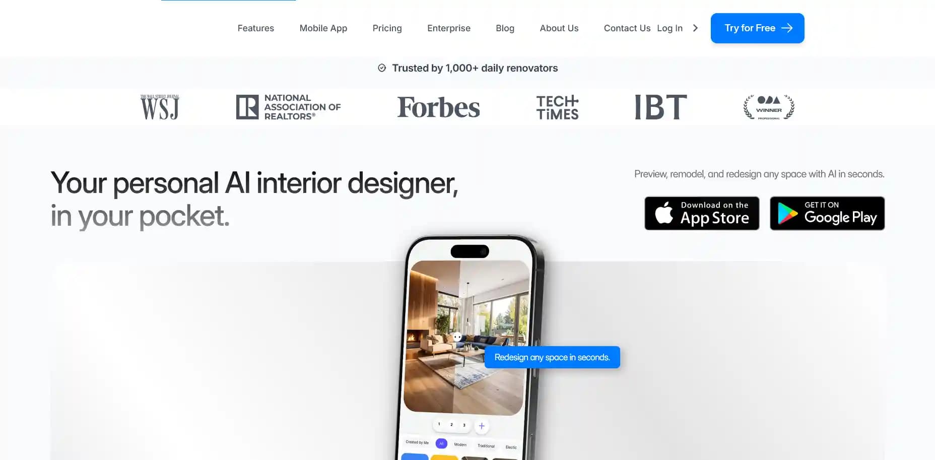 Renovate AI App