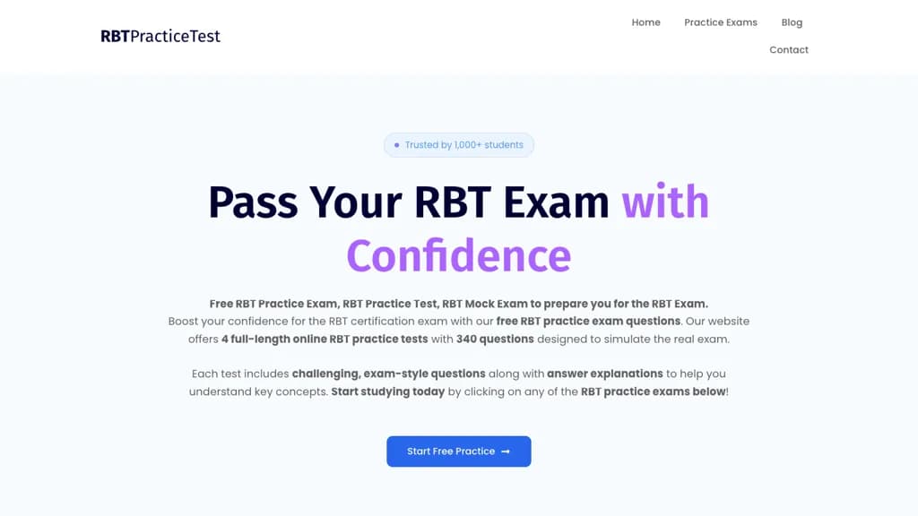 RBT Practice Test