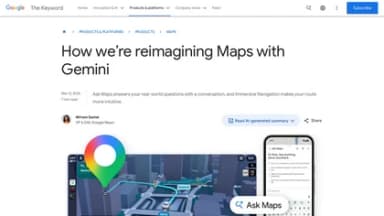 Ask Maps - Google