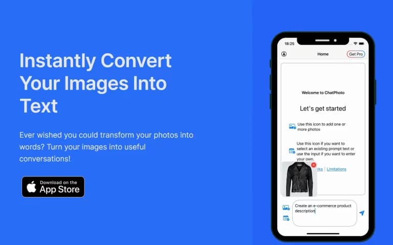 ChatPhoto: Ai Image to Text