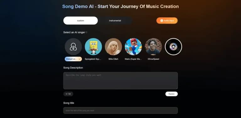 Song Demo AI