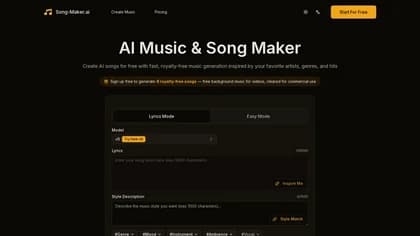 Song Maker AI