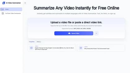 AIVideoSummarizer.io