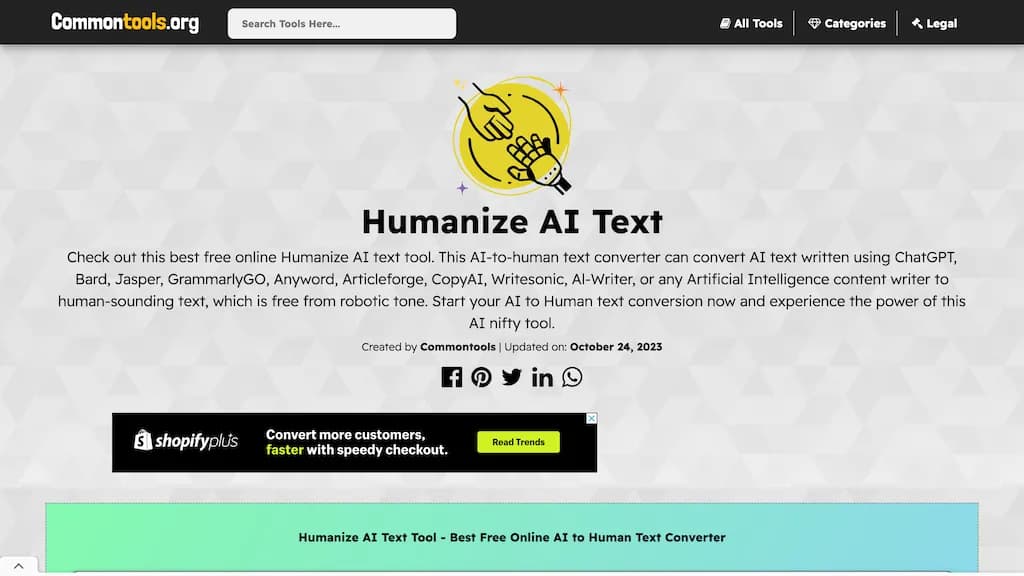 Humanize AI Text