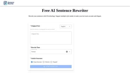 Sentence Rewriter