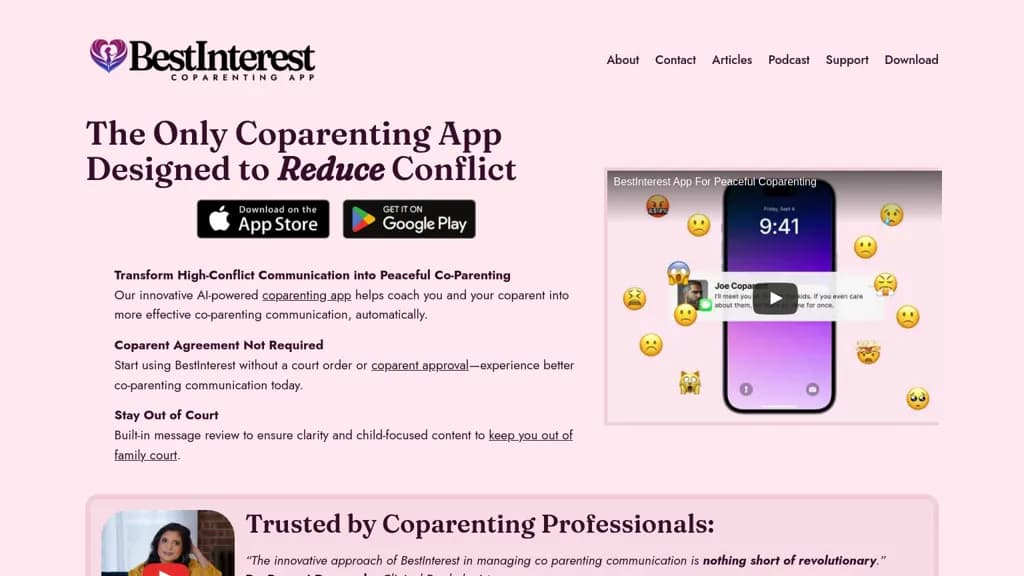 BestInterest for Coparents
