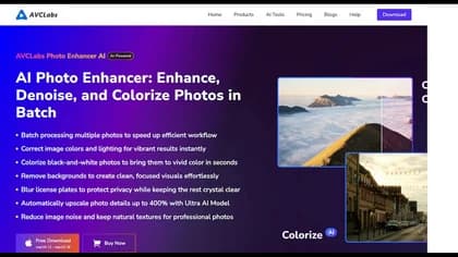 AVCLabs Photo Enhancer AI