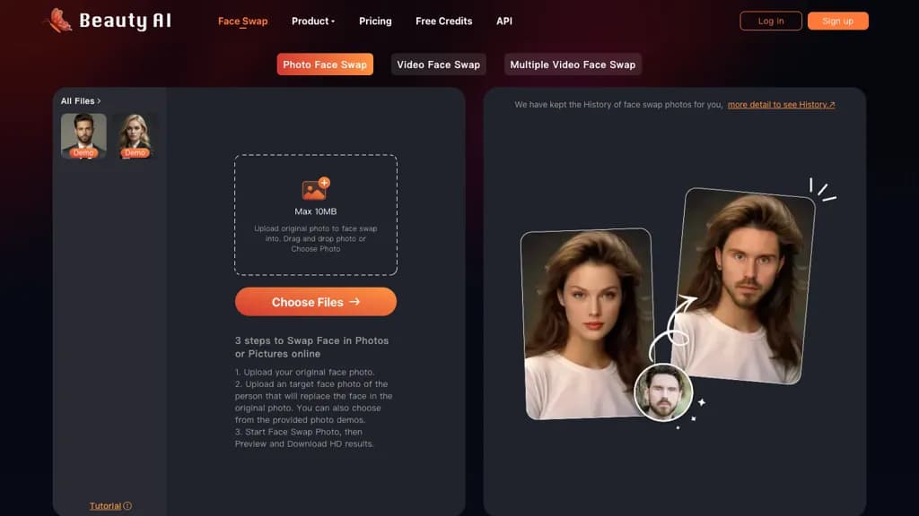Beauty AI Face Swap