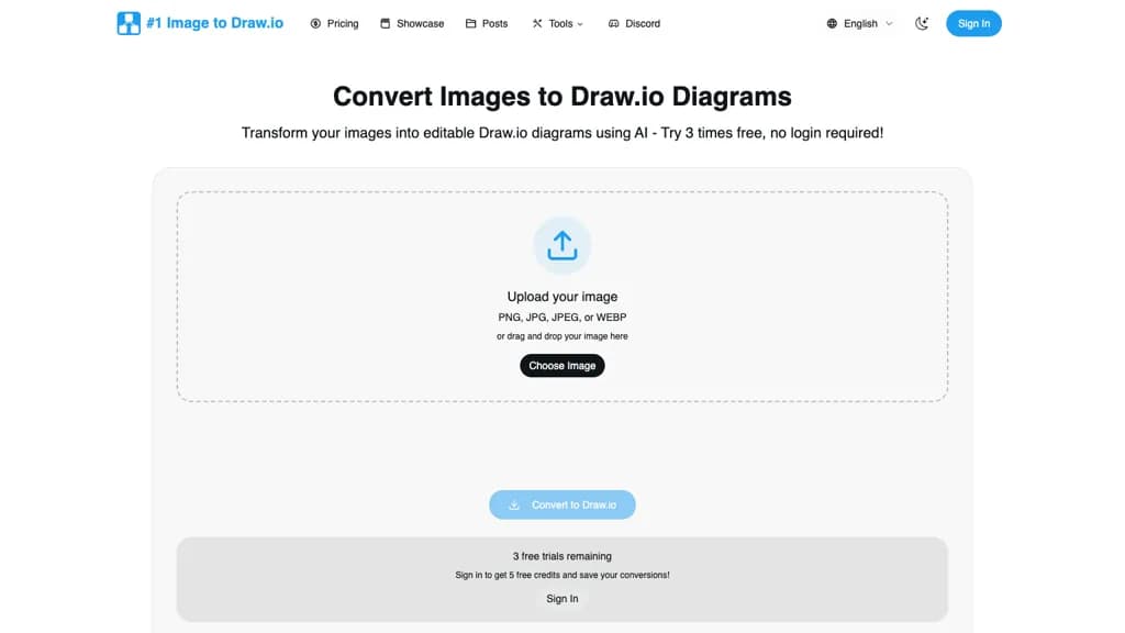 Image to Drawio