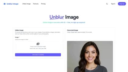 Unblur Image AI