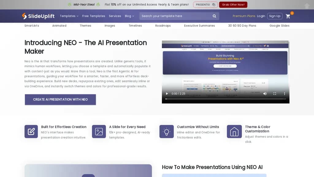 Neo AI Presentation Maker