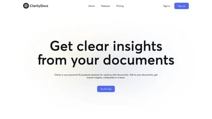ClarityDocs