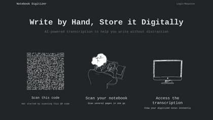 Notebook Digitizer