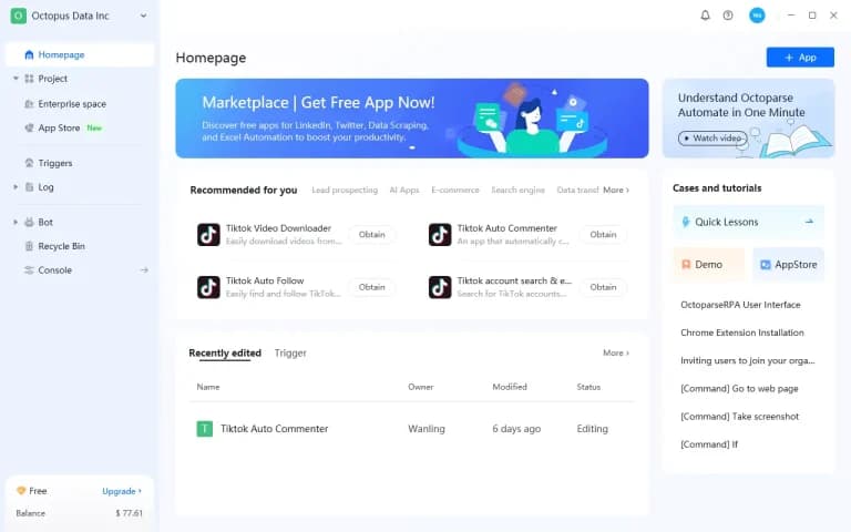 Octoparse AI