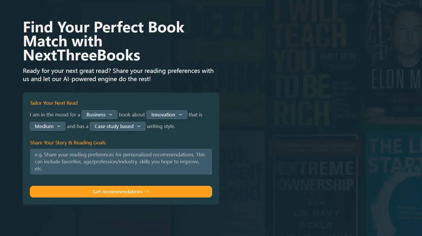 NextThreeBooks