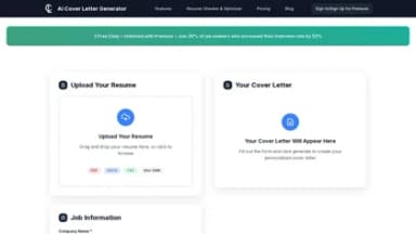 AI Cover Letter Generator