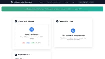 AI Cover Letter Generator