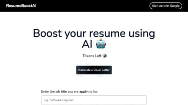 ResumeBoostAI