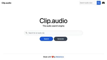 Clip audio