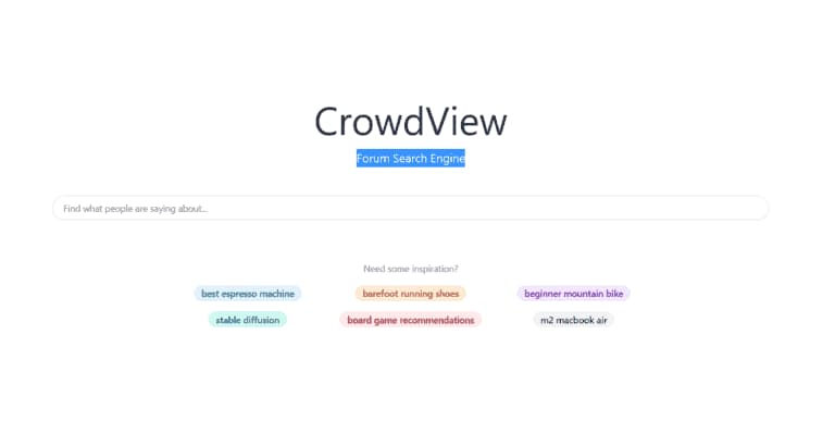 CrowdView