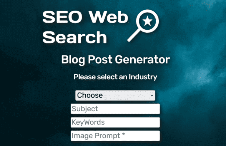 Blog Post Generator