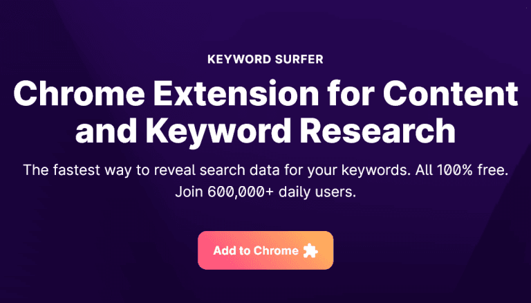 Keyword Surfer